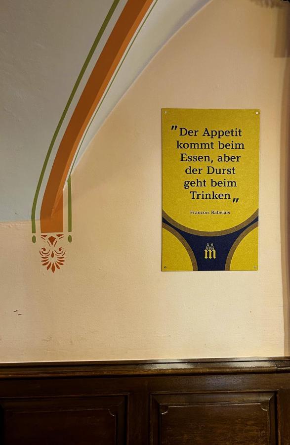 גונצבורג Brauereigasthof Zur Muenz Seit 1586 מראה חיצוני תמונה